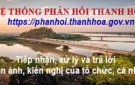 Cách sử dụng hệ thống Phản hồi Thanh Hóa