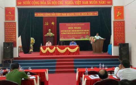 ĐẢNG BỘ XÃ SƠ KẾT CÔNG TÁC QUÝ I NĂM 2025