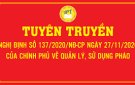 Vì một cái Tết an toàn, lành mạnh; sử dụng các loại pháo hoa do Bộ Quốc phòng sản xuất, đúng quy định