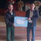 Các đồng chí lãnh đạo xã thăm và chúc tết Ất Tỵ tại các thôn